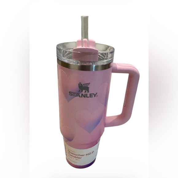 Stanley Valentine's Day 30 oz Stainless Steel H2.0 Flowstate Quencher Tumbler - Picture 2 of 5